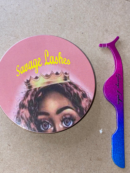 Mirror Case 3D Lashes