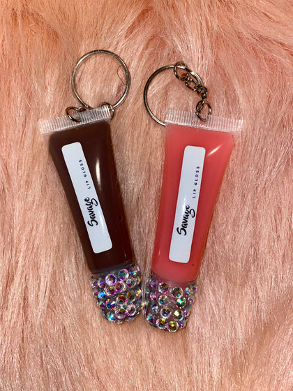 Savage bling keychain