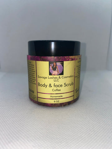 Coffee body scrub