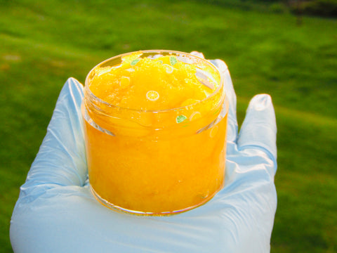 Lemon honey sickle Lip Scrub